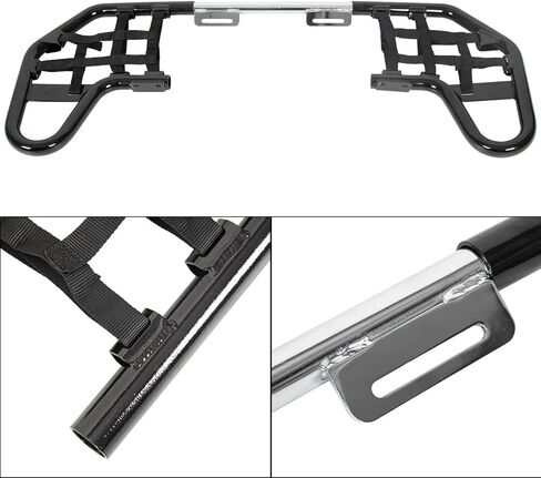 قضبان ATV مع شبكات سوداء وقضبان ألومنيوم لسيارة Honda TRX 250EX 250X، مجموعة أزواج، 2001-2024 in Kuwait