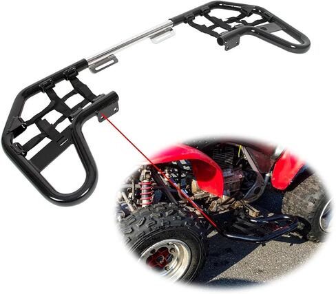 قضبان ATV مع شبكات سوداء وقضبان ألومنيوم لسيارة Honda TRX 250EX 250X، مجموعة أزواج، 2001-2024 in Kuwait