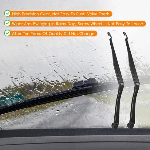 2Pcs Windshield Wiper Arm OE ‎76600T0AA01 Right Left Side For 2012-2016 Honda CRV Wiper Arm With 1 Pcs Car wash towel in Saudi Arabia