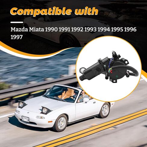 Passenger Right Headlight Motor, Replace for NA01-51-SAX, Compatible with Mazda Miata 1990 1991 1992 1993 1994 1995 1996 1997 in Saudi Arabia