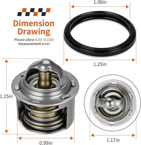 ترموستات ث/طوقا ل القطب الشمالي القط 500 550 650 700 1998-2021 لكاواساكي KLR250 KLX250 KLX300 KLR650 1984-2024 لسوزوكي QuadMaster فينسون 500 LT-A500F LT-F500F 1998-2007 in Kuwait