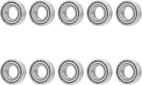 Acouto 10Pcs Stainless Steel S688Z Spindle Bearings Deep ThinWalled for Motor Pump with High Durability and Low Noise in Kuwait
