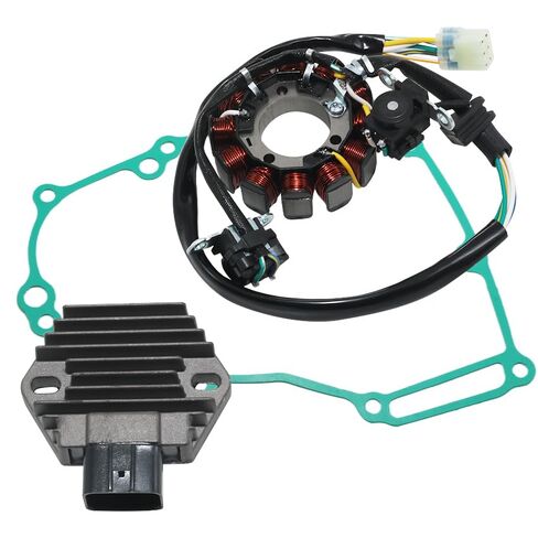 Stator Coil Rectifier Stator Gasket for Honda CRF450 CRF450R 2015-2016 Stator Coil 31120-MEN-A91 Rectifier 31600-KRN-A71 for Honda 2015-2016 CRF450 CRF450R Stator Coil Rectifier Stator Gasket in Kuwait