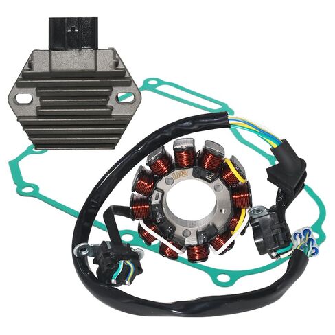 Stator Coil Rectifier Stator Gasket for Honda CRF450 CRF450R 2015-2016 Stator Coil 31120-MEN-A91 Rectifier 31600-KRN-A71 for Honda 2015-2016 CRF450 CRF450R Stator Coil Rectifier Stator Gasket in Kuwait
