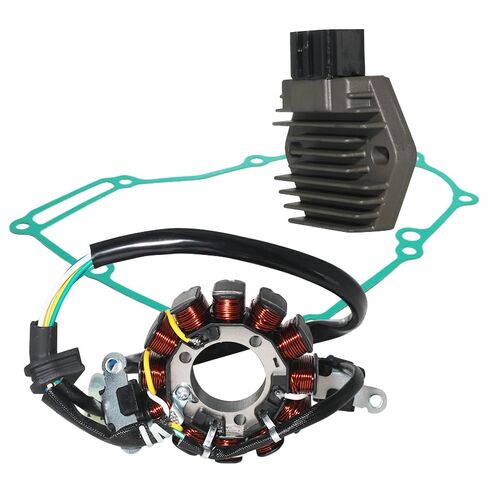 Stator Coil Rectifier Stator Gasket for Honda CRF450 CRF450R 2015-2016 Stator Coil 31120-MEN-A91 Rectifier 31600-KRN-A71 for Honda 2015-2016 CRF450 CRF450R Stator Coil Rectifier Stator Gasket in Kuwait