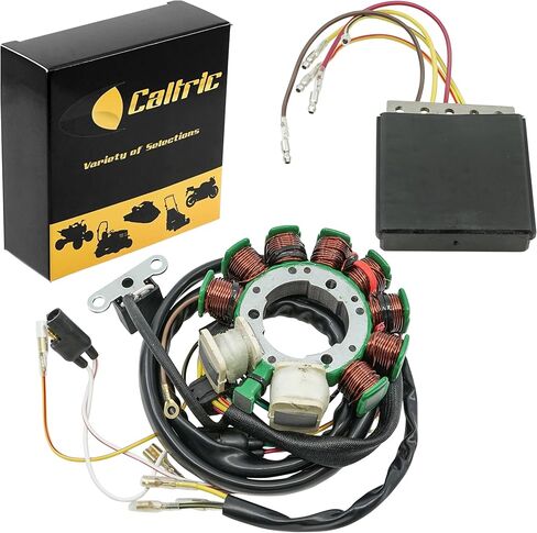 Caltric Stator and Regulator Rectifier Compatible With Polaris Sportsman 335 1999-2000 4-Stroke in Kuwait
