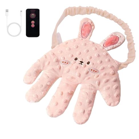 Hand Glove Hand Pillow Cute Soothing Palm (Blue Bear) in Saudi Arabia