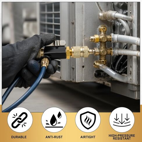 أداة إزالة قلب صمام HVAC من Shimeyao مع 12 نواة، مزيل قلب صمام 1/4 بوصة و5/16 بوصة لأنظمة تبريد التيار المتردد، أداة كروية مقاومة للتسرب مصنفة بالفراغ لفنيي التدفئة والتهوية وتكييف الهواء in Kuwait