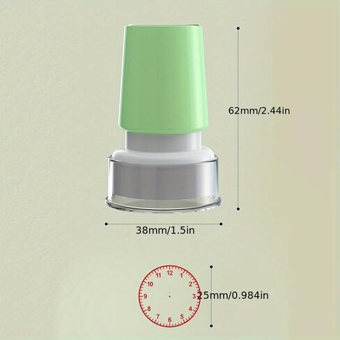 Clock Small Seal, Timeline Engraving, Circular Recognition, Timetable Dial, Clock Seal in Kuwait