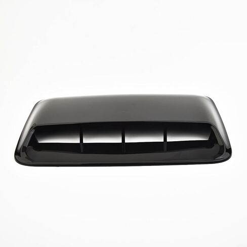Glossy Black Car Air Flow Intake Hood Scoop Vent Bonnet Decorative Cover Set 3 Pieces ABS Plastic Enhances Style in Kuwait