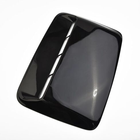 Glossy Black Car Air Flow Intake Hood Scoop Vent Bonnet Decorative Cover Set 3 Pieces ABS Plastic Enhances Style in Kuwait