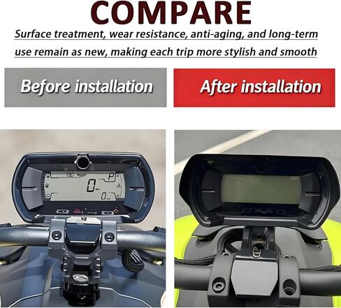 UTV Accessories Motorcycle Instrument Cover Compatible with Can-Am Ryker 600 900 Accessories Rally Edition Sport ACE (2019-2025) Dashboard Sun Visor Protector Guard Meter Frame Screen Protection in Saudi Arabia