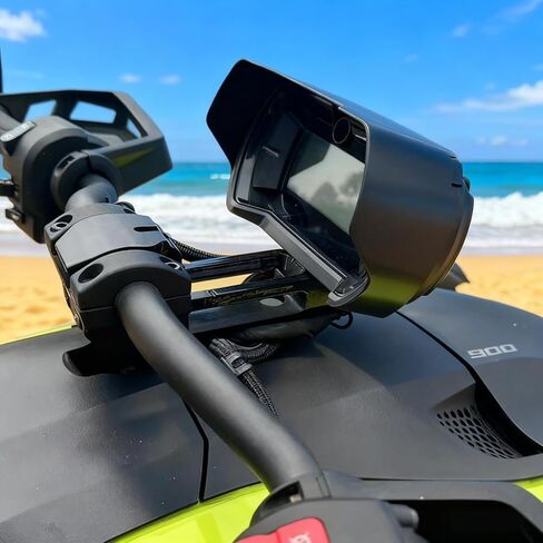 UTV Accessories Motorcycle Instrument Cover Compatible with Can-Am Ryker 600 900 Accessories Rally Edition Sport ACE (2019-2025) Dashboard Sun Visor Protector Guard Meter Frame Screen Protection in Saudi Arabia