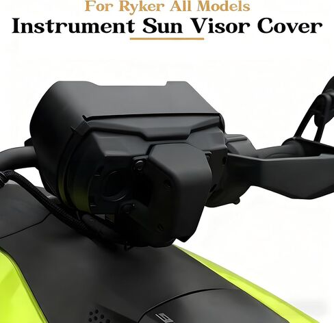 UTV Accessories Motorcycle Instrument Cover Compatible with Can-Am Ryker 600 900 Accessories Rally Edition Sport ACE (2019-2025) Dashboard Sun Visor Protector Guard Meter Frame Screen Protection in Saudi Arabia