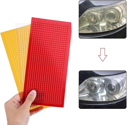 Headlight Restoration Kit, Tail Light Tape Crack Repair Film, Red Tape for Car Tail Light Repair Tools in Kuwait