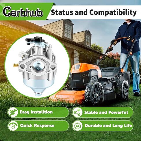 Carbhub المكربن ​​16100-Z9L-811 متوافق مع هوندا GCV170 HRN216 جزازة العشب متوافقة مع هوندا GCV200 GCV170LA G5B GCV170LA G5BR GCV170LA S3B المحرك 16100-Z9L-811 مع فلتر الهواء 17211-Z8B-901 in Kuwait