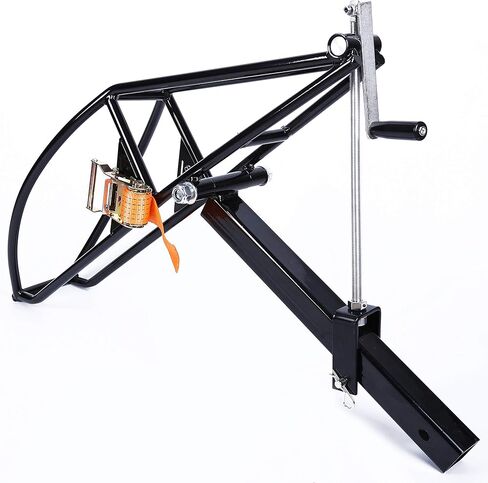 KUAFU Motorcycle Hitch Carrier Dirt Bike Hitch Mount 2 Inch Towing Reciver Class 2 Class 3 Motorcycle Hauler Tow Dolly Holder in Kuwait