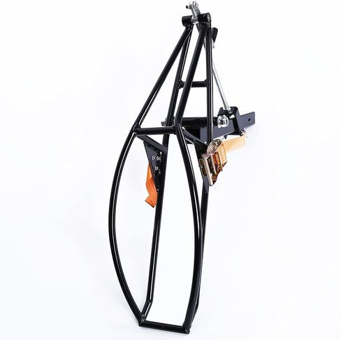 KUAFU Motorcycle Hitch Carrier Dirt Bike Hitch Mount 2 Inch Towing Reciver Class 2 Class 3 Motorcycle Hauler Tow Dolly Holder in Kuwait