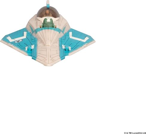 مجموعة Star Wars™ Micro Galaxy Squadron Qui-Gon Jinn's Jedi Starfighter Mystery Bundle - مركبات مقاس 3 بوصة و2.5 بوصة مع ملحقات (حصريًا لأمازون) in Kuwait