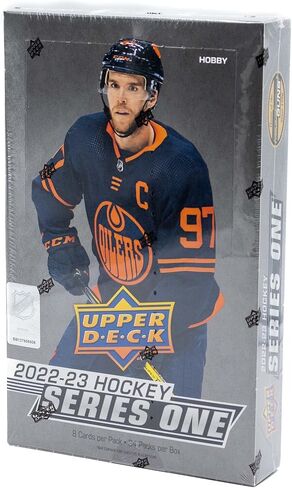 2022/23 Upper Deck Series 1 NHL Hockey HOBBY box (24 pks/bx) in Kuwait