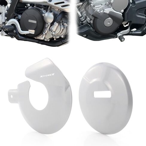 xitomer Engine Cover Compatible with DRZ 4S 2025-2026 DRZ 4SM Motorcycle Engine Clutch Ignition Case Savers Guards Clean Exterior Design (Black) in Kuwait