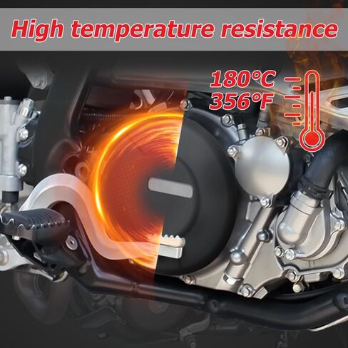 xitomer Engine Cover Compatible with DRZ 4S 2025-2026 DRZ 4SM Motorcycle Engine Clutch Ignition Case Savers Guards Clean Exterior Design (Black) in Kuwait