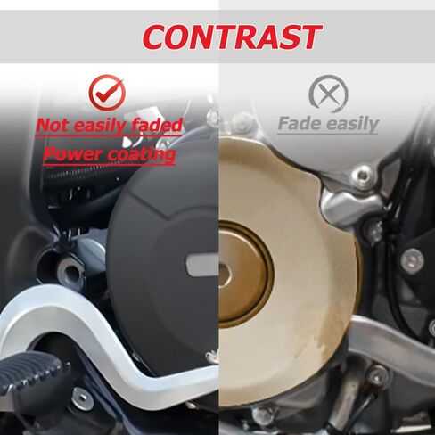 xitomer Engine Cover Compatible with DRZ 4S 2025-2026 DRZ 4SM Motorcycle Engine Clutch Ignition Case Savers Guards Clean Exterior Design (Black) in Kuwait