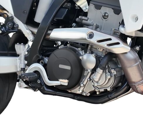 xitomer Engine Cover Compatible with DRZ 4S 2025-2026 DRZ 4SM Motorcycle Engine Clutch Ignition Case Savers Guards Clean Exterior Design (Black) in Kuwait