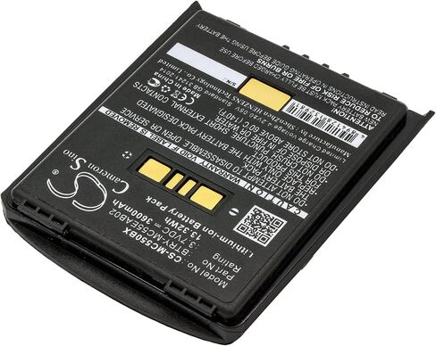 3600mAh U60493 82-111094-01 BTRY-MC55EAB02 استبدال البطارية للرمز MC55A0 MC659B MC55A MC56 MC5590 MC67 MC5574 MC659 MC55 MC65 (3.7V) in Kuwait