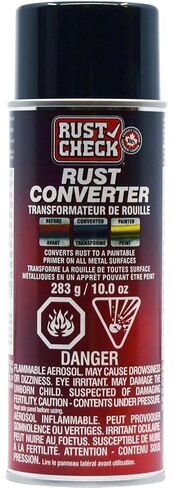 Rust Converter – Rust Neutralizer & Encapsulating Sealer – Anti-Rust Preventive Metal Agent for Automotive Restoration – Rusty Surface Inhibitor & Corrosion Stopper - 10 FL OZ - Aerosol in Saudi Arabia