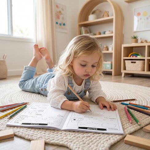 ZICOTO Fun How to Draw Books for Kids مجموعة من 2 - هدايا كتاب الرسم والتلوين اللطيفة خطوة بخطوة للفتيات الذين تتراوح أعمارهم بين 4-6، 6-8 و8-12 - تعلم رسم تصاميم جميلة بخطوات سهلة للفنانين الصغار in Kuwait