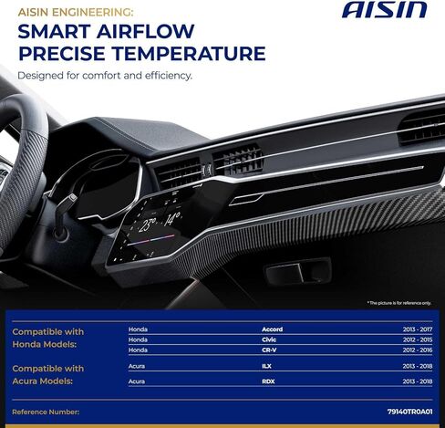 AISIN AFTERMARKET BDAPS-00353 مشغل باب الهواء الرئيسي HVAC - متوافق مع Honda CR-V 2012-2016، Civic 2012-2015، Accord 2013-2017، Acura RDX 2013-2018، ILX 2013-2022 - الوضع in Kuwait