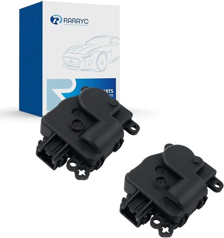 قطعتان من مشغل باب مزيج سخان HVAC، متوافق مع Ford Mustang 2005-2009، محرك إزالة الصقيع أو الوضع الرئيسي الأيسر أو الأيمن، استبدال # 6R3Z19E616A، 4R3Z19E616BA، 604-233 in Kuwait