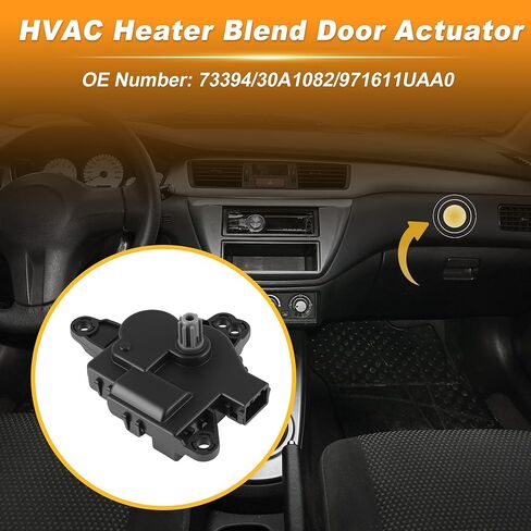 HVAC Heater Blend Door Actuator for Hyundai Santa Fe Sport XL 2013-2018 for Kia Sorento 2011-2015 Replace 73394/30A1082/971611UAA0 in Kuwait