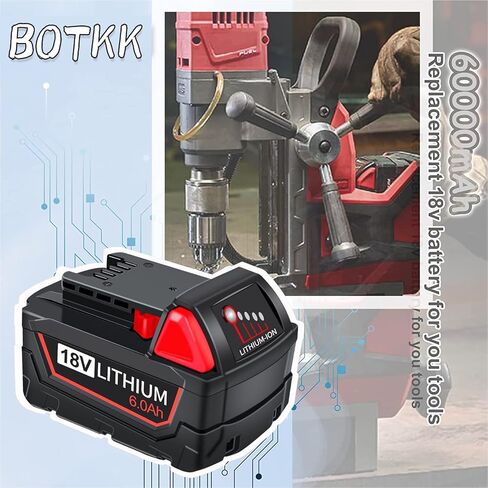 بطارية بديلة 6.0 أمبير 40 فولت لبطارية Kobalt 40 فولت بحد أقصى KB440-6 KB240-06 متوافقة مع أداة الطاقة اللاسلكية 【ولكن لجزازات العشب تناسب النماذج المدرجة فقط】 in Saudi Arabia