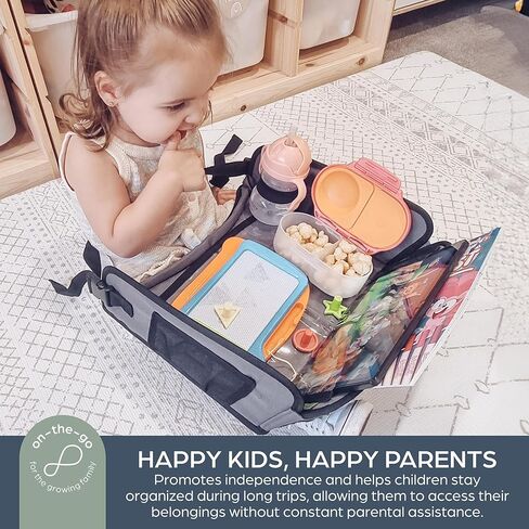 Dreambaby® EZY-Tote Kids Activity Tray for Car Travel – Lap Desk, Tablet Holder & Snack Tray in Kuwait