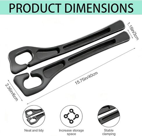 Car Seat Gap Filler, 2-Pack Universal Seat Gap Filler Organizer,Seat Side Gap Seam Filler Organizer Between Seat and Centre Console, No Drop Seat Guard for Phones,Keys & Cards, Fits Cars, SUVs, Trucks in Saudi Arabia