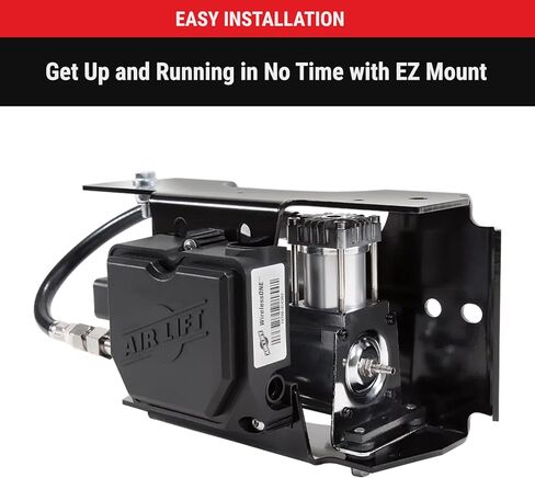 TrendsAuto Air Lift LoadLifter 5000 Ultimate Air Spring Kit & WirelessOne نظام ضاغط الهواء من الجيل الثاني مع EZ Mount يناسب 2019 2026 Ram 1500 4WD | التحكم في مسار واحد | يشتمل على ملصق TrendsAuto in Kuwait
