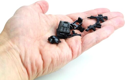 مجموعة أسلحة Battle Brick Battle Bag Army CIA Special Operations Group متوافقة مع LEGO® Minifigs in Kuwait