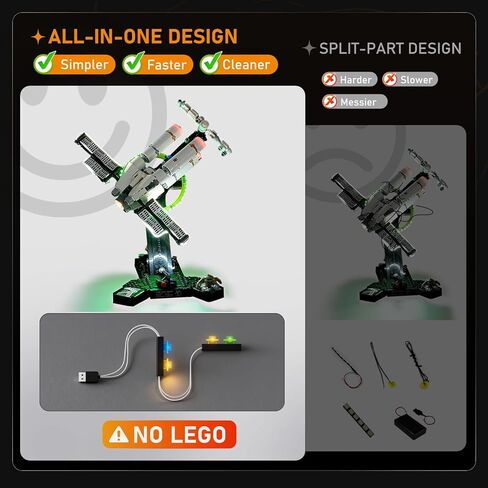 LIGHTAILING Led Light for Lego-11389 Icons Project Hail Mary - Easy Install, Hidden Wiring, Home Decor & Gift-Ready (Model Not Included) in Kuwait