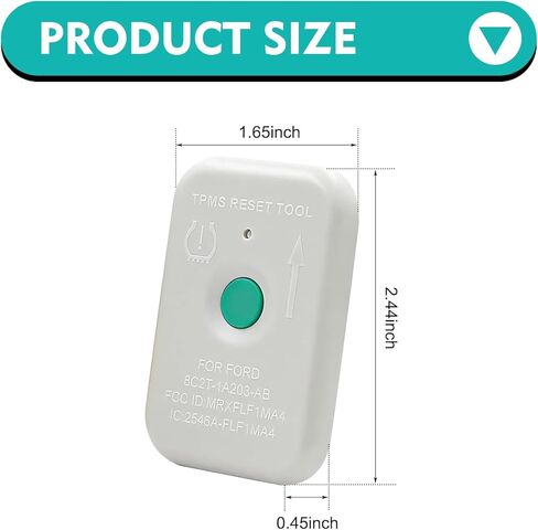 TPMS Programming Tool, TPMS19 Tire Pressure Sensor Reset Tool, Replacement for OEM 8C2T-1A203-AB, Compatible with Ford F-Series Lincoln Mazda in Saudi Arabia