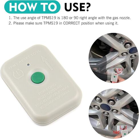 TPMS Programming Tool, TPMS19 Tire Pressure Sensor Reset Tool, Replacement for OEM 8C2T-1A203-AB, Compatible with Ford F-Series Lincoln Mazda in Saudi Arabia