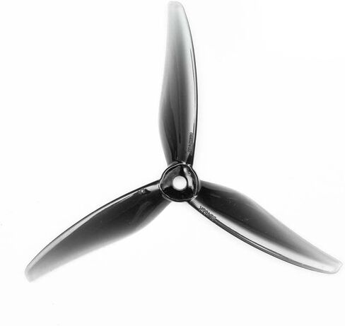 Gemfan Hurricane 51466 V2 3-Blade Propeller - MCK Edition (Set of 4) - 5mm - Gray in Kuwait