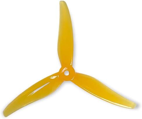Gemfan Hurricane 51466 V2 3-Blade Propeller - MCK Edition (Set of 4) - 5mm - Gray in Kuwait