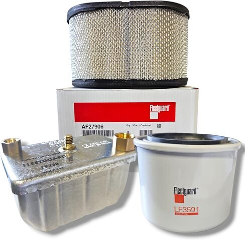 Fleetguard FF236 AF27906 LF3591 Filter Kit for Cummins Onan Quiet Diesel 6000 7500 8000 Generator – Genuine Fleetguard Maintenance Kit in Kuwait