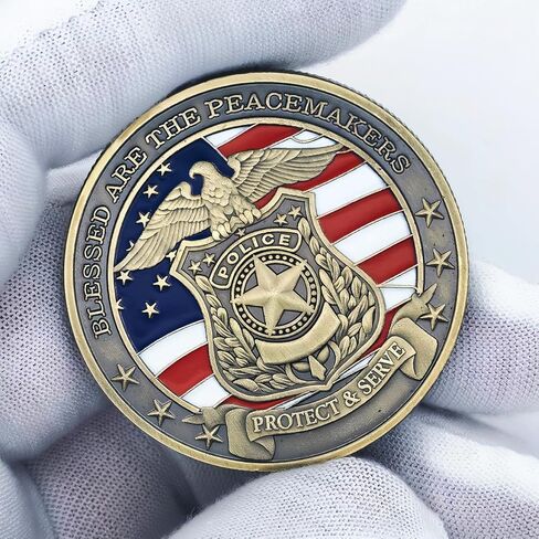 Death Reaper Law Enforcement Challenge Coin Police Service Coin Collectible Gift (Single Coin) in Saudi Arabia