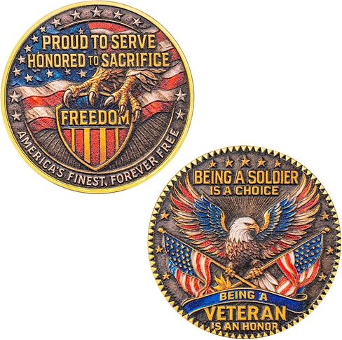 250th US Independence Anniversary Challenge Coin - 1776-2026, Commemorative Medal - America 250 Merchandise with American Eagle & US Flag (250th Coin-G) in Saudi Arabia