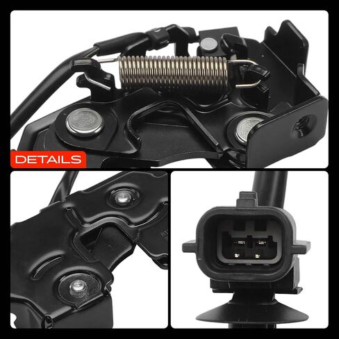 A-Premium Hood Latch Lock Compatible with Infiniti Q60 2014-2015, G37 2008-2013, Q40 2015, G25 2011-2012, G35 2007-2008 & Nissan 370Z 2009-2017, Front Hood Lock Engine Bonnet Latch Assembly in Kuwait