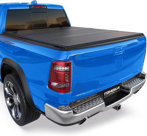 TOMOKA Soft Tri Fold Truck Bed Tonneau Cover Compatible with 2009-2026 Dodge Ram 1500(Classic Body & New Body) & 2010-2026 Dodge RAM 2500 3500 5.7 FT Bed, Without RamBox in Saudi Arabia