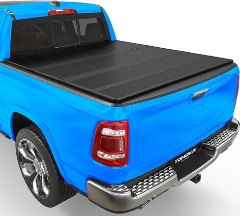 TOMOKA Soft Tri Fold Truck Bed Tonneau Cover Compatible with 2009-2026 Dodge Ram 1500(Classic Body & New Body) & 2010-2026 Dodge RAM 2500 3500 5.7 FT Bed, Without RamBox in Saudi Arabia